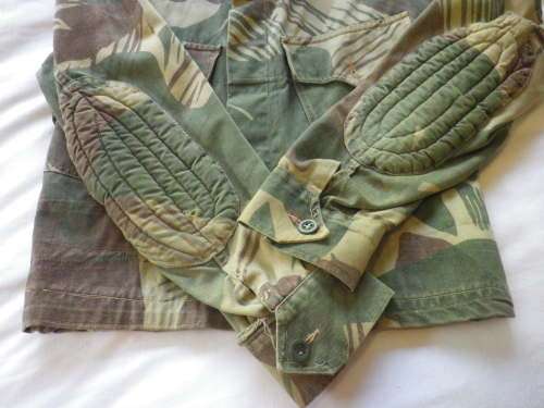 RHODESIAN CAMMO JACKET - ALTERED TO "BUNNY" LENGTH - SIZE 2 -BELONGED TO 1RR MOTORCYCLE TROOPER (79)
