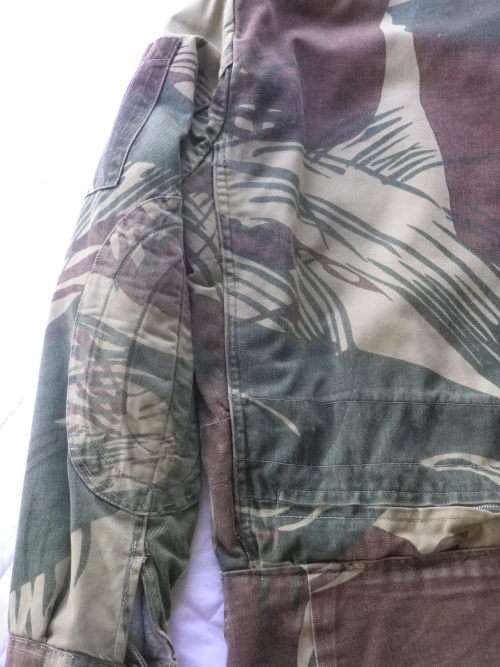 RHODESIAN ARMY CAMMO "BUNNY JACKET" (MODIFIED FROM A STANDARD JACKET) WITH LINING  -SIZE 1   (7507)