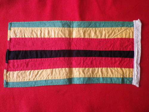 ZIMBABWE SMALL DISPLAY FLAG - MADE EARLY POST RHODEISA 46 X 22 cm  (7567)