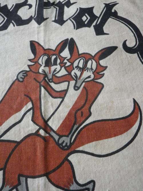 RHODESIA REGT. 4Bn. F Coy. FLAG - BELONGED TO WO2 M. FORBES BCR - RARE ITEM-  SIZE 59X30cm    (3001)