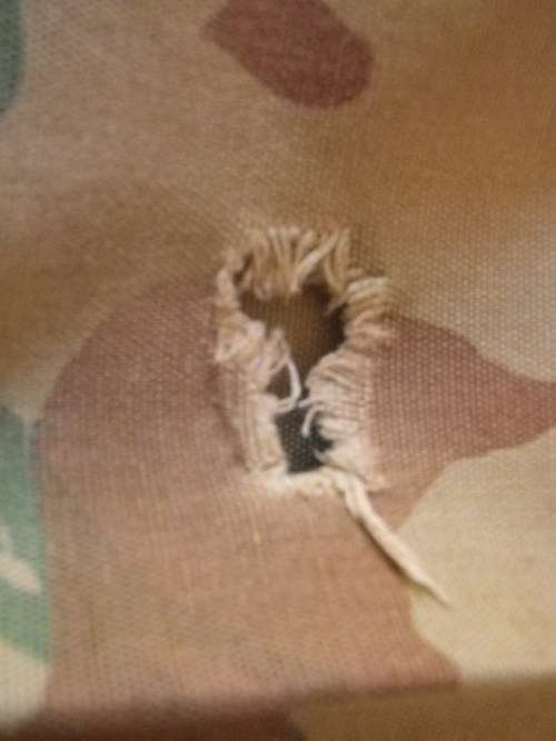 SA POLICE - CAMMO TROUSERS - OBSOLETE - MADE ENSIGN SIZE 87/81 - NOTE HOLE  (4687)