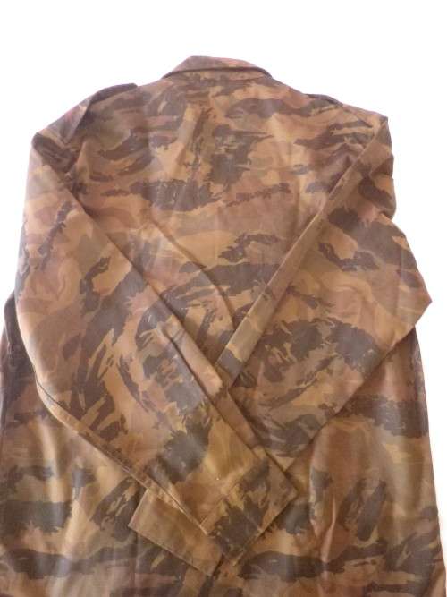 SA RAILWAYS POLICE - CAMMO LONG SLEEVE SHIRT  - SIZE 16 MADE HENOCHSBERG 1980        (4697)