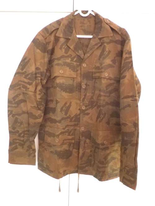 SA RAILWAYS POLICE - CAMMO COMBAT JACKET - SIZE RR102  -  MADE HENOCHSBERG 1981     (4698)