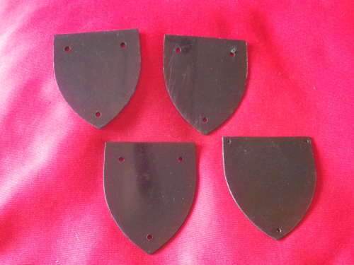 SADF - 4 X USED FLASH BACKINGS    (7606)