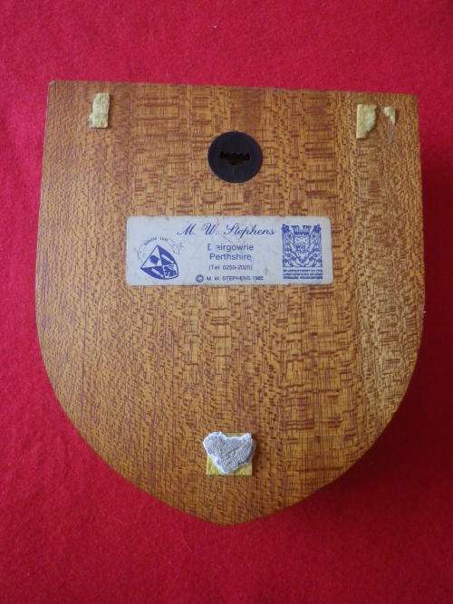 BRITISH ARMY - SCOTS GUARDS PLAQUE      (4702)