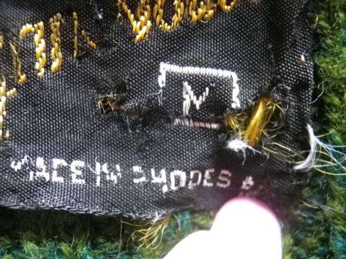 RHODESIAN ARMY - OFFICERS & SNR NCO'S JERSEY - MADE CARDIGAN HOUSE RHOD, SIZE M   (7657)