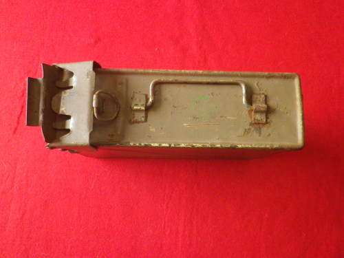 SADF - ARMOURED VEHICLE 7.62mm    AMMO BOX    (4721)