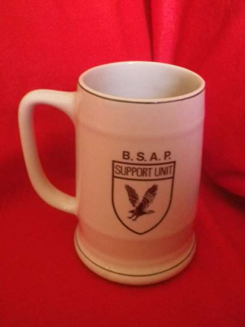 RHODESIA BSAP - SUPPORT UNIT BEER MUG- MADE NORBEL    (5050)