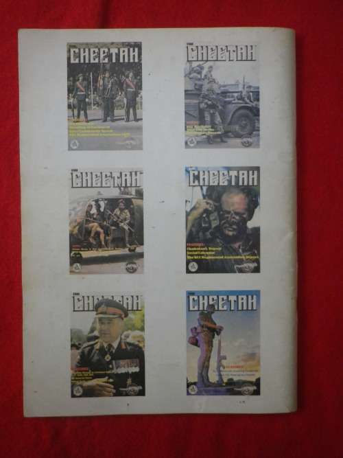 RHODESIAN LIGHT INFANTRY  `THE CHEETAH` MAG  - SOUVENIR EDITION OCTOBER, 1980  - MINOR DAMAGE (7686)