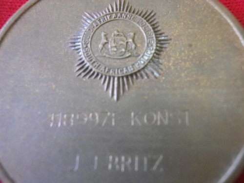 SAP - 75TH ANNIVERSARY FULL SIZED MEDAL - RECIPIENT ENGRAVED   (7806)