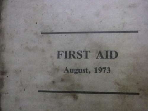 RHODESIAN ARMY - FIELD NOTE BOOK - SOME DISCOLOURATION + DIRT FROM OPS       (1046)