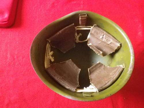 RHODESIA / ZIM WAR PICK UP - RUSSIAN STEEL HELMET - EX ZIPRA - ENTUMBANE UPRISING READ BELOW  (4726)