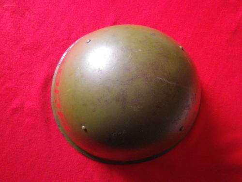 RHODESIA / ZIM WAR PICK UP - RUSSIAN STEEL HELMET - EX ZIPRA - ENTUMBANE UPRISING READ BELOW  (4726)