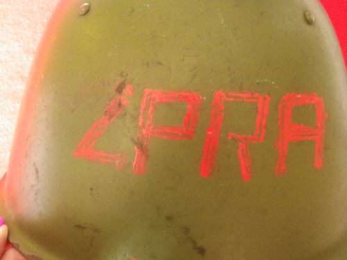 RHODESIA / ZIM WAR PICK UP - RUSSIAN STEEL HELMET - EX ZIPRA - ENTUMBANE UPRISING READ BELOW  (4726)