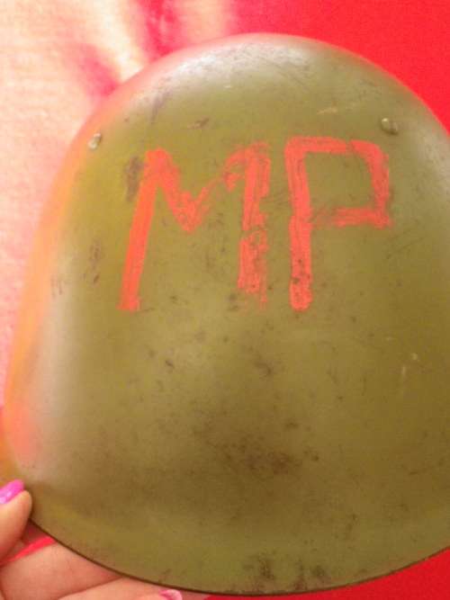 RHODESIA / ZIM WAR PICK UP - RUSSIAN STEEL HELMET - EX ZIPRA - ENTUMBANE UPRISING READ BELOW  (4726)