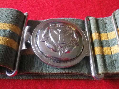 RHODESIAN INTELLIGENCE CORPS.  STABLE BELT SIZE M  - MAX LENGTH 84cm  / 33`                 (4824)