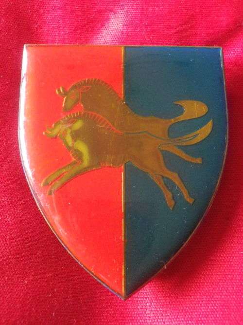 SADF - NATAL COMMAND WORKSHOP 2ND ISSUE LH SHOULDER FLASH   (4803)