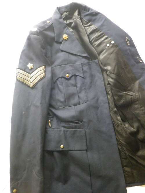 SA POLICE - UNIFORM + TIE + LEATHER LANYARD  - READ MORE BELOW  - MADE HENOCHSBERG - RELIST   (7802)