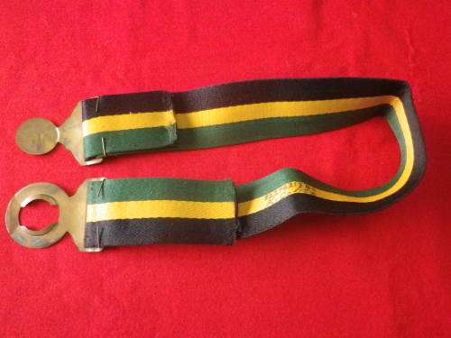 SADF - 6 SAI BN.  STABLE BELT - INSCRIBED  - MAX LENGTH 92cm / 36`   (4762)