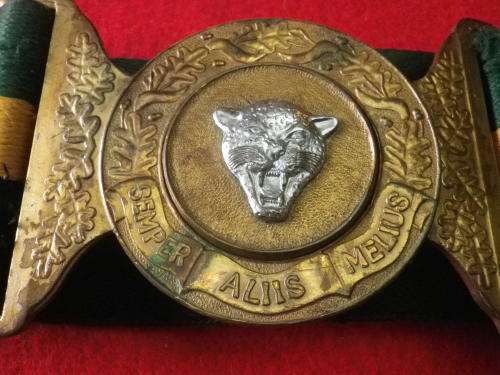 SADF - 6 SAI BN.  STABLE BELT - INSCRIBED  - MAX LENGTH 92cm / 36`   (4762)