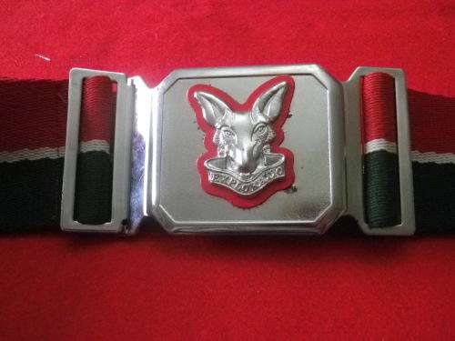 SADF - SA INTELLIGENCE CORPS.   STABLE BELT  - MAX LENGTH 77cm / 30`   (4756)