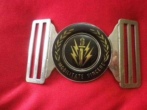 SADF - 61 MECHANIZED BN. STABLE BELT BUCKLE     (4853)