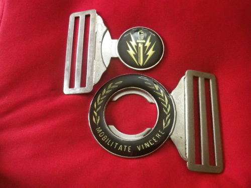 SADF - 61 MECHANIZED BN. STABLE BELT BUCKLE     (4853)