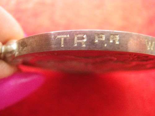 RHODESIA - BSACo.1893 MEDAL-TO TRPR W. McCORMACK- RAAFF`S COLUMN - ORIGINAL RIBBON +BOX +DOCS(3054)