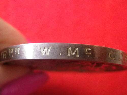 RHODESIA - BSACo.1893 MEDAL-TO TRPR W. McCORMACK- RAAFF`S COLUMN - ORIGINAL RIBBON +BOX +DOCS(3054)