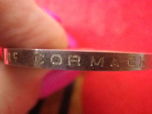 RHODESIA - BSACo.1893 MEDAL-TO TRPR W. McCORMACK- RAAFF`S COLUMN - ORIGINAL RIBBON +BOX +DOCS(3054)