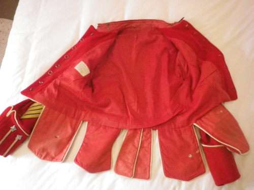 SADF - PRETORIA HIGHLANDERS DRUM MAJORS DRESS TUNIC - SOME HOLES    (4844)