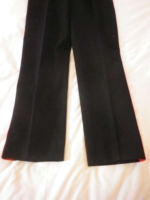 SADF - ARMY SERVICES CORPS LT. MESS DRESS TUNIC + TROUSERS - PRE 1976 - INSCRIBED   (4838)