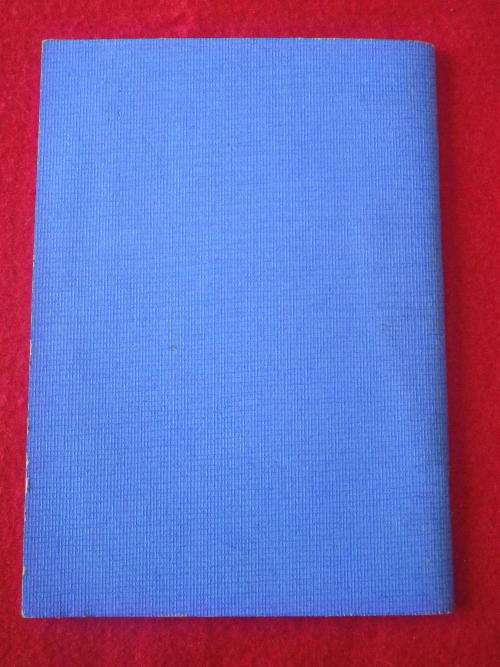RHODESIAN ARMY -COUNTER INSURGENCY  AIDE MEMOIRE - 1975 - INSCRIBED - HAS ADDITIONS - SCARCE  (7775)