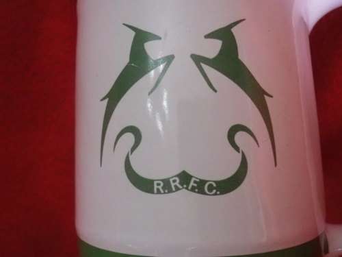 RHODESIA - RRFC MUG - MADE NORBEL - RAYLTON RECREATION FOOTBALL CLUB ???                   (1058)