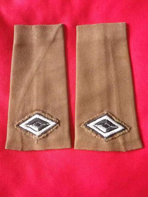 SWATF - 2ND LIEUTENANT PAIR EPAULETTE SLIP ONS        (2751)
