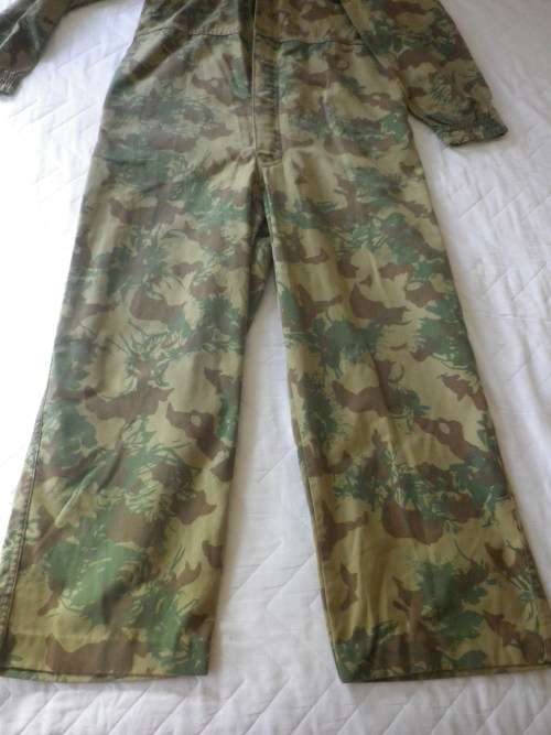 SA POLICE PATT. -  CAMMO OVERALLS TO PRIVATE COMPANY - AS FOUND - UNUSUAL - LARGE SIZE RR117  (2744)