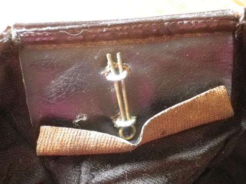 RHODESIA - SELOUS SCOUTS USED OR`S BERET - ANODISED BADGE- SIZE 56 -CRACKING ON RIM - SCARCE (7829)