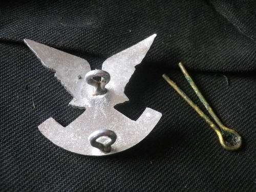 RHODESIA - SELOUS SCOUTS USED OR`S BERET - ANODISED BADGE- SIZE 56 -CRACKING ON RIM - SCARCE (7829)
