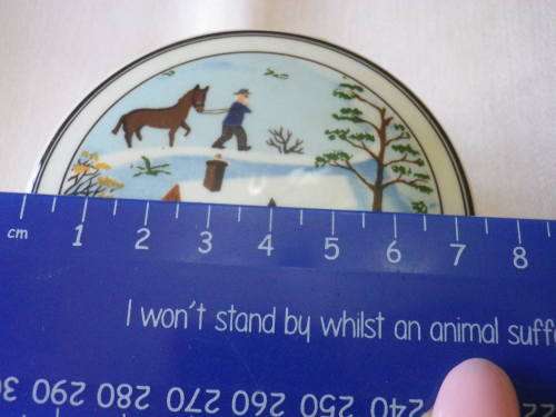 VILLEROY & BOCH `DESIGN NAIF` BOWL + LID -  DIAMETER 7.5cm - NO CHIPS OR CRACKS, GOOD CONDITION