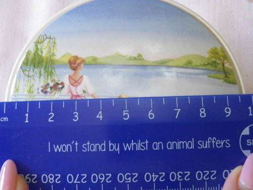 VILLEROY & BOCH   `ROMANTICS SEASON NO. 1`     BOWL + LID -  DIAMETER 9.5cm -  GOOD CONDITION