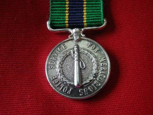 RHODESIA - POLICE MEDAL FOR MERITORIOUS SERVICE  (PMM)  - MINIATURE MEDAL  (7907)