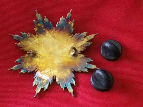 RHODESIA - GRAND COMMANDER OF THE LEGION OF MERIT (GCLM)  - MINIATURE MEDAL WITH EMERALDS     (7937)