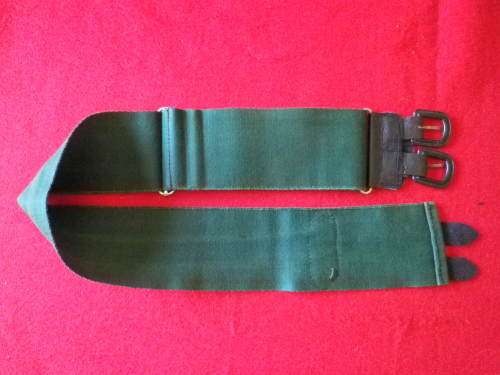 RHODESIAN DEFENCE REGT. STABLE BELT - MAX LENGTH 87CM / 34`   (7949)
