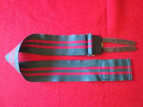 RHODESIAN STAFF CORPS. / WOMENS SERVICES  STABLE BELT - MAX LENGTH 79CM / 31`   (7944)