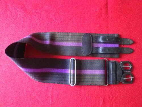 RHODESIAN CHAPLAINS CORPS.  STABLE BELT - MAX LENGTH 77CM / 30` - NOTE MINOR FADE- SCARCE   (7948)