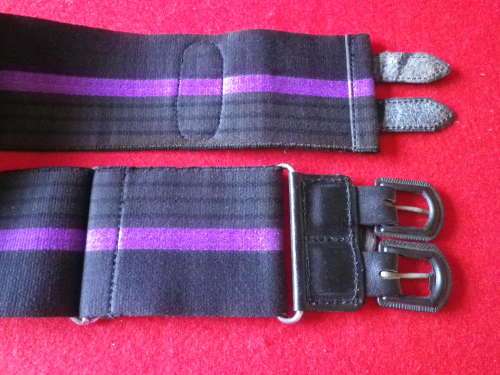 RHODESIAN CHAPLAINS CORPS.  STABLE BELT - MAX LENGTH 77CM / 30` - NOTE MINOR FADE- SCARCE   (7948)