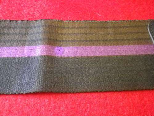RHODESIAN CHAPLAINS CORPS.  STABLE BELT - MAX LENGTH 77CM / 30` - NOTE MINOR FADE- SCARCE   (7948)