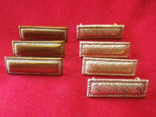 RHODESIA BSAP - LOT PATROL OFFICERS RANK BARS       (6035)
