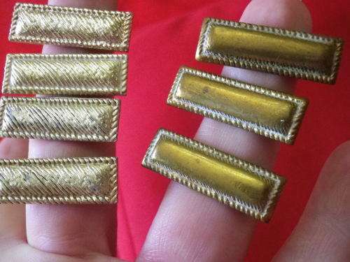 RHODESIA BSAP - LOT PATROL OFFICERS RANK BARS       (6035)