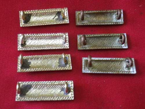 RHODESIA BSAP - LOT PATROL OFFICERS RANK BARS       (6035)